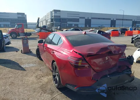 2023 Genesis G70 2.0T Rwd z USA, uszkodzony, nr VIN KMTG34TA4PU112435